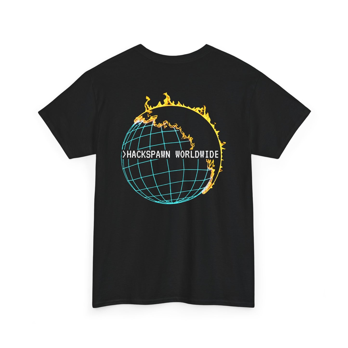 Never Alone, Never Afraid – Hackspawn Worldwide Burn Signal Tee