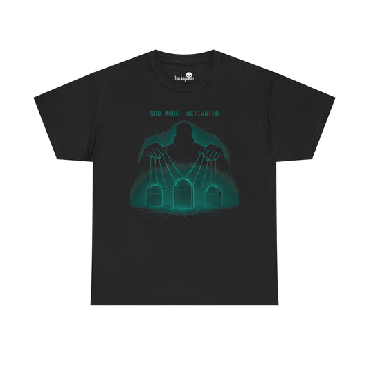 God Mode – Hackspawn Modder Tee for Coders, Gamers & Digital Overlords