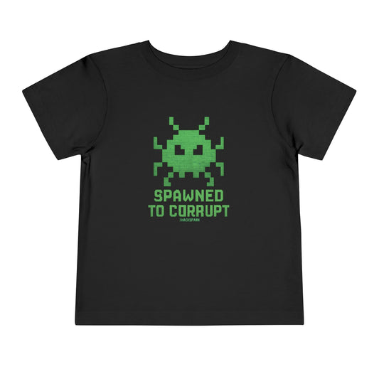 Spawn Class: Toddler — Hackspawn Tee for Junior Glitch Operatives